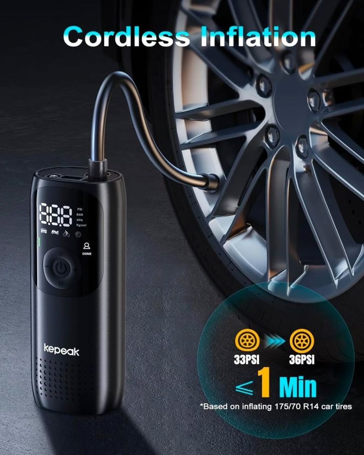 Portable Air Compressor Tire Inflator