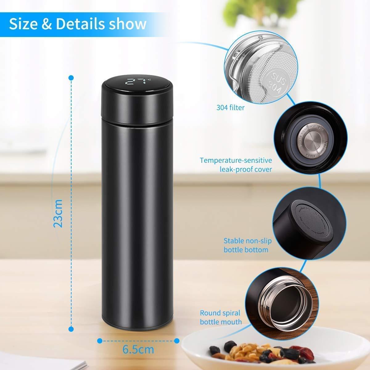 Smart LED Temperature Display Vacuum Flask