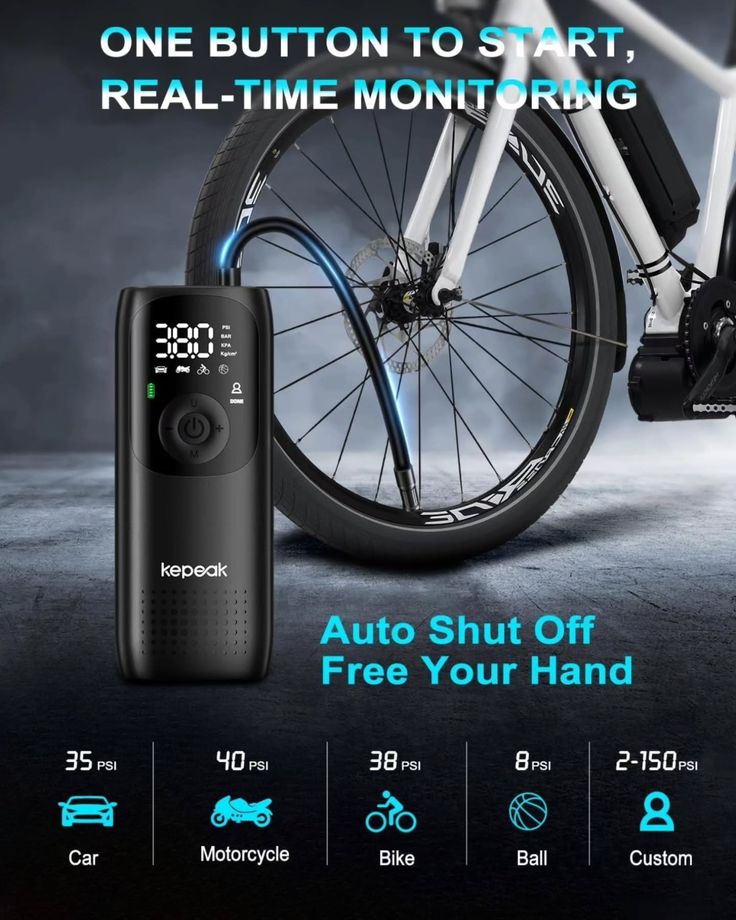 Portable Air Compressor Tire Inflator